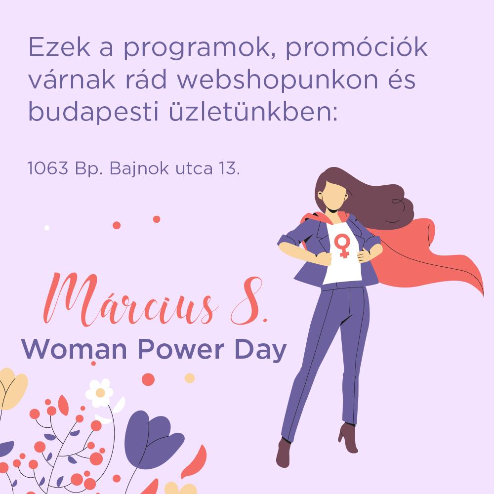 WOMAN POWER DAY az X-Beauty üzletben VELED!