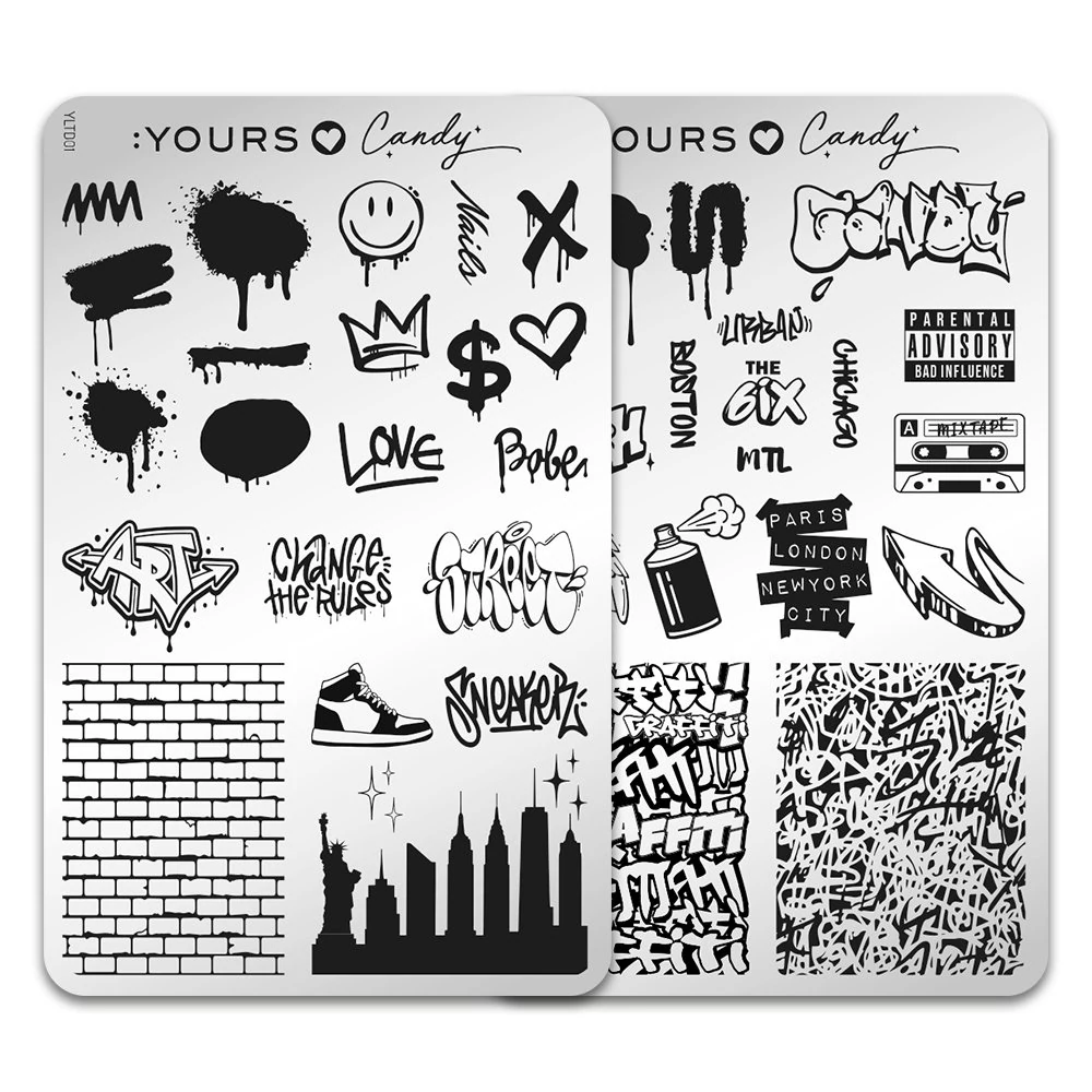 :YOURS Loves Tamara - Graffiti Alley (kétoldalú nyomdalemez) :YOURS Loves Tamara - Graffiti Alley (kétoldalú nyomdalemez)