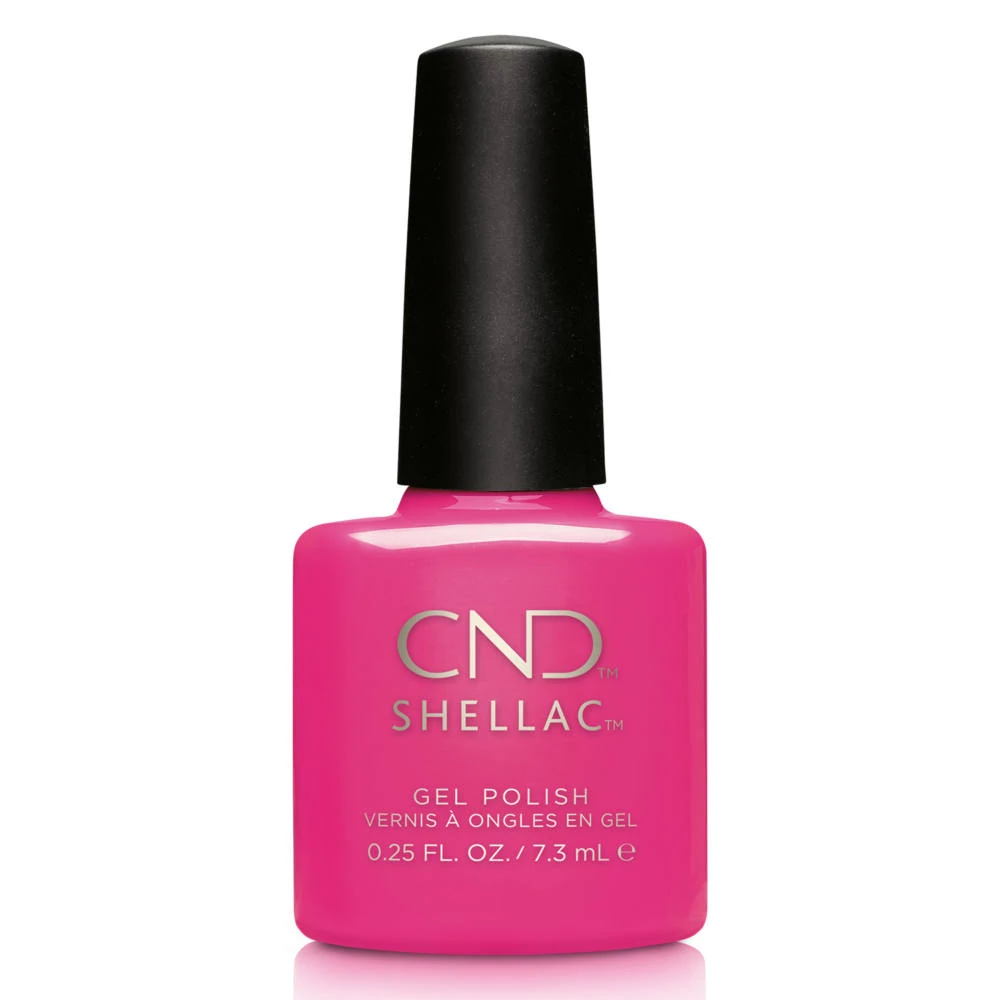 CND Shellac Hot Pop Pink CND Shellac Hot Pop Pink