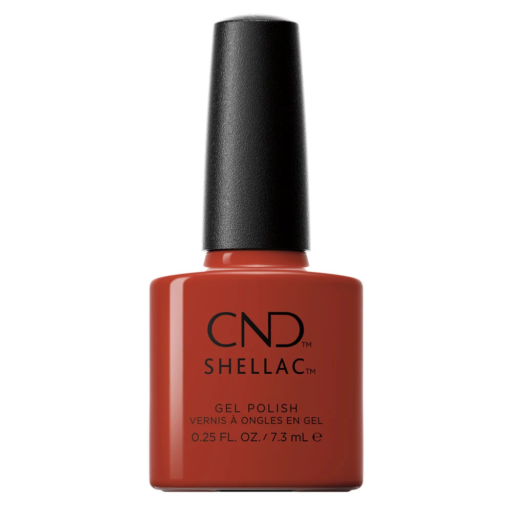 CND Shellac Maple Leaves