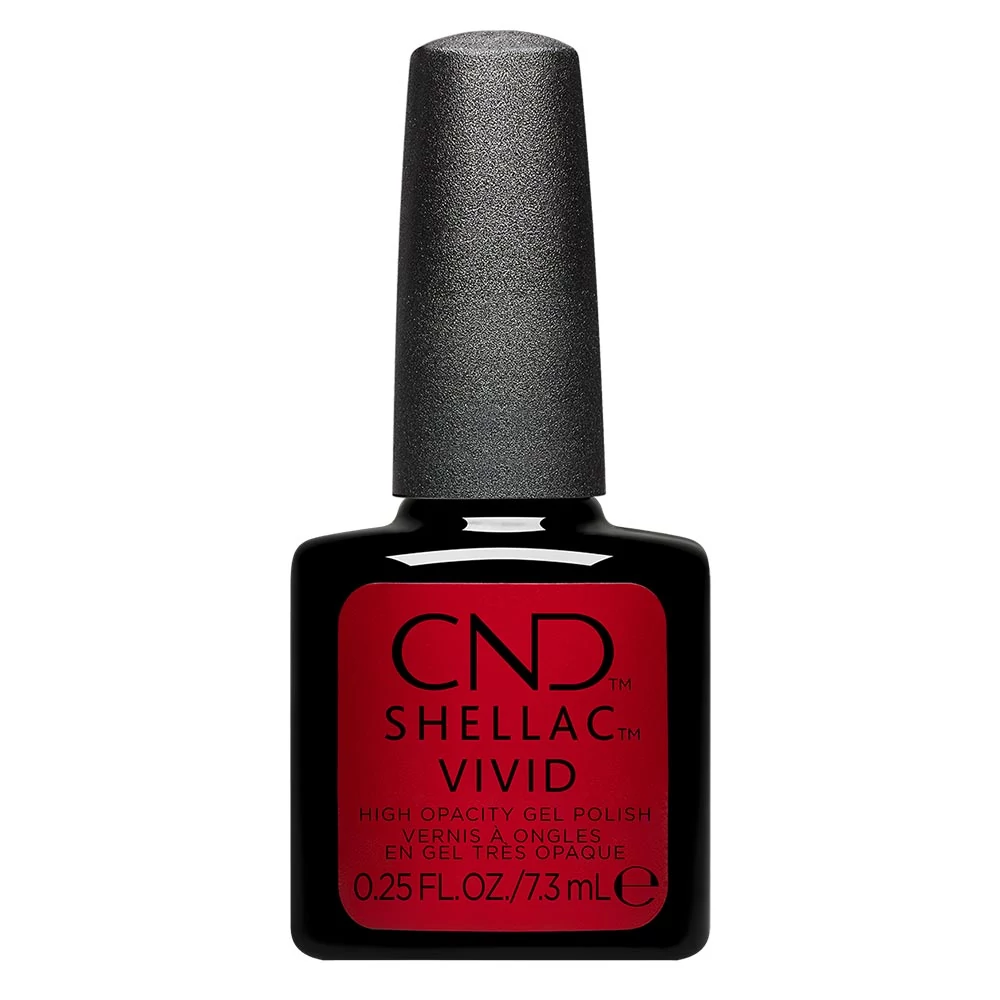 CND Shellac VIVID Red Carpet