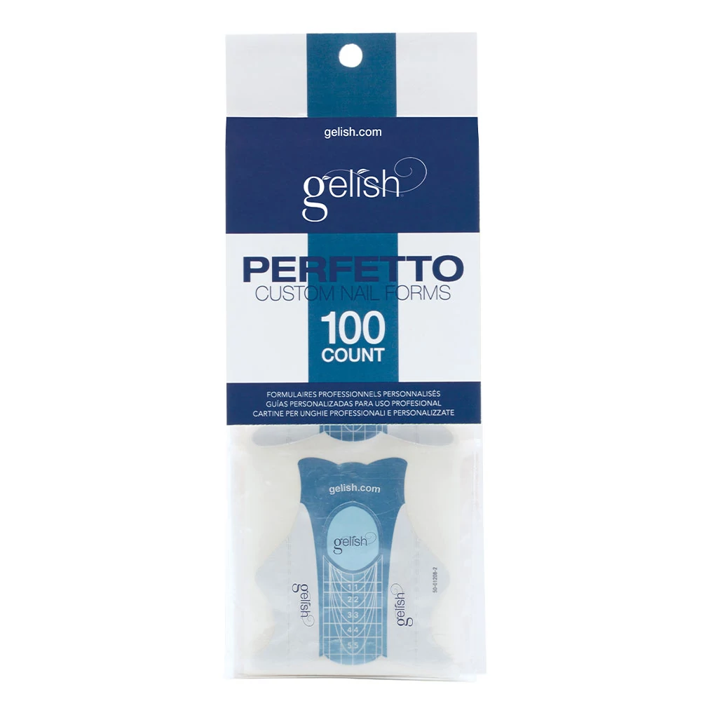 Gelish Nail Form Perfetto 100CT White