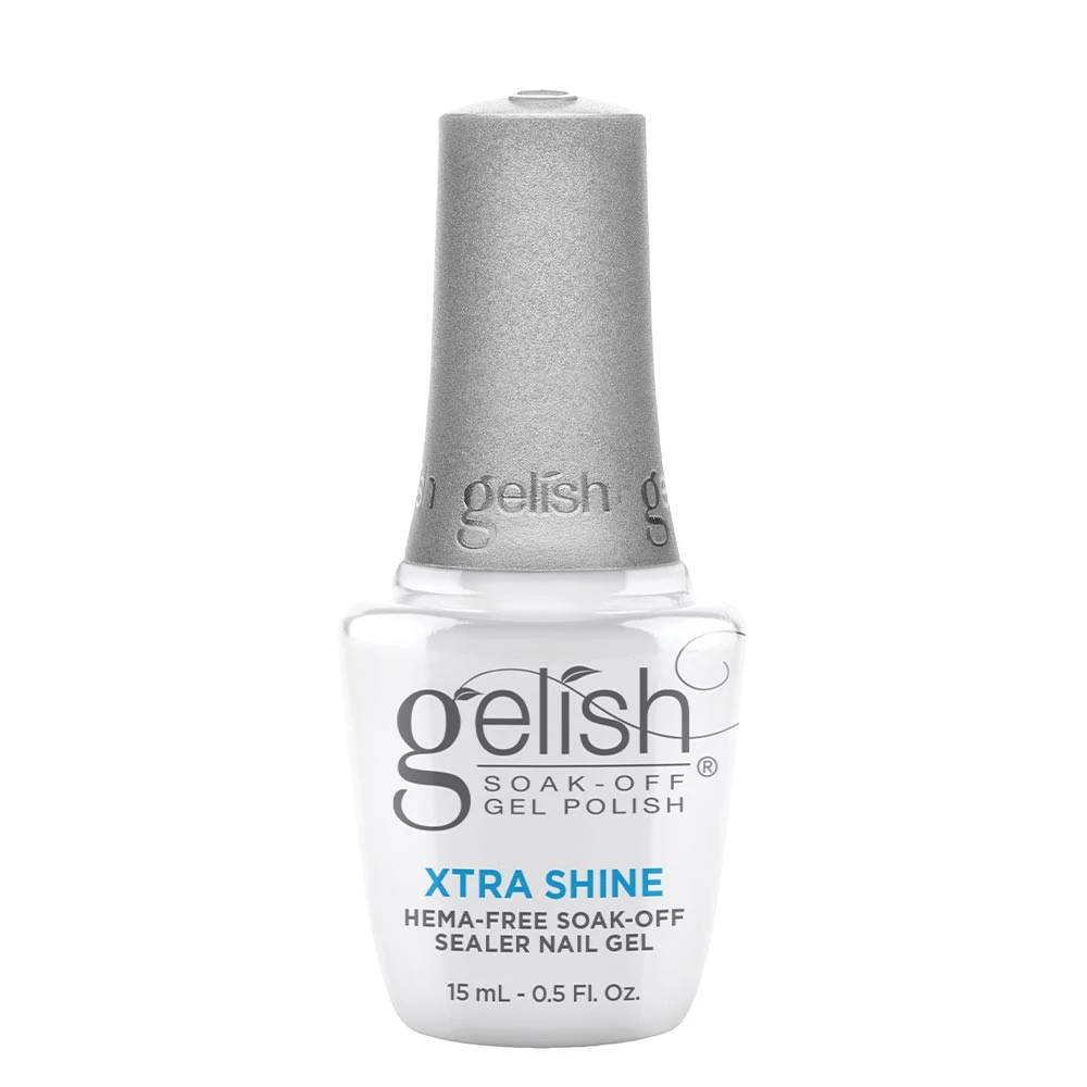 Gelish Xtra Shine Top Coat HEMA mentes fedőlakk 15 ml