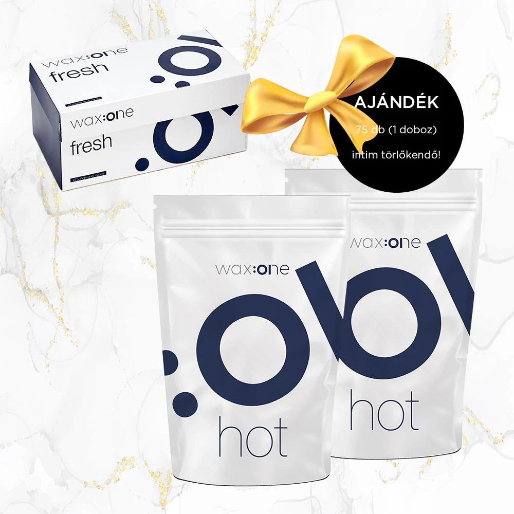 Wax:One Hot wax szőrtelenítő wax