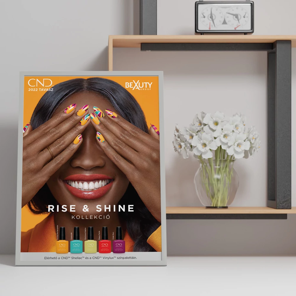 CND Shellac plakát A3 méretben - Among the Marigolds