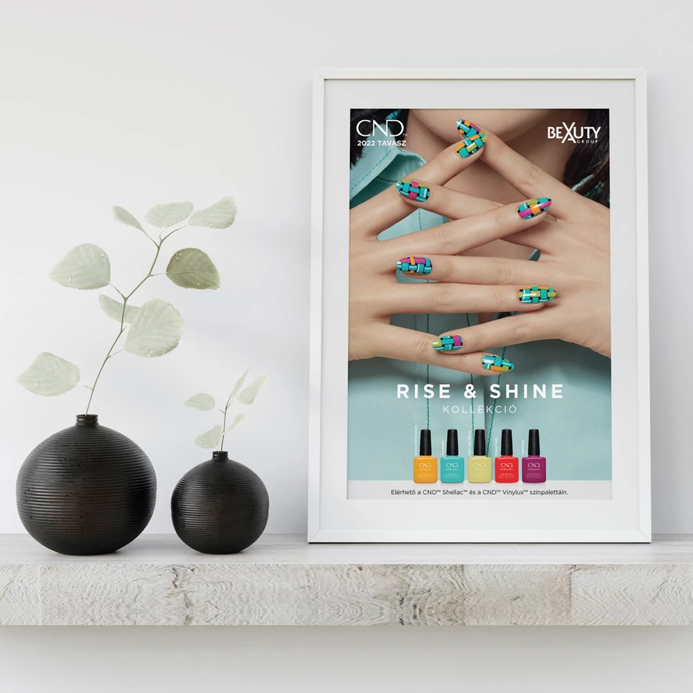CND Shellac plakát A4 méretben - Oceanside