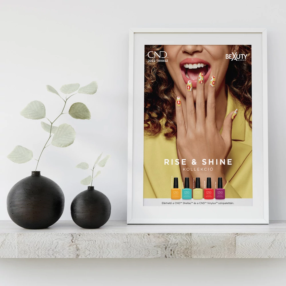 CND Shellac plakát A4 méretben - Mind Over Matcha