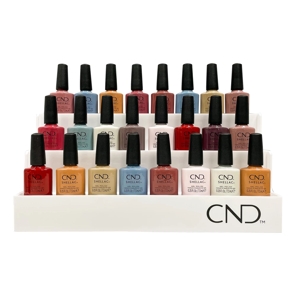 CND SHELLAC ASZTALI ÁLLVÁNY