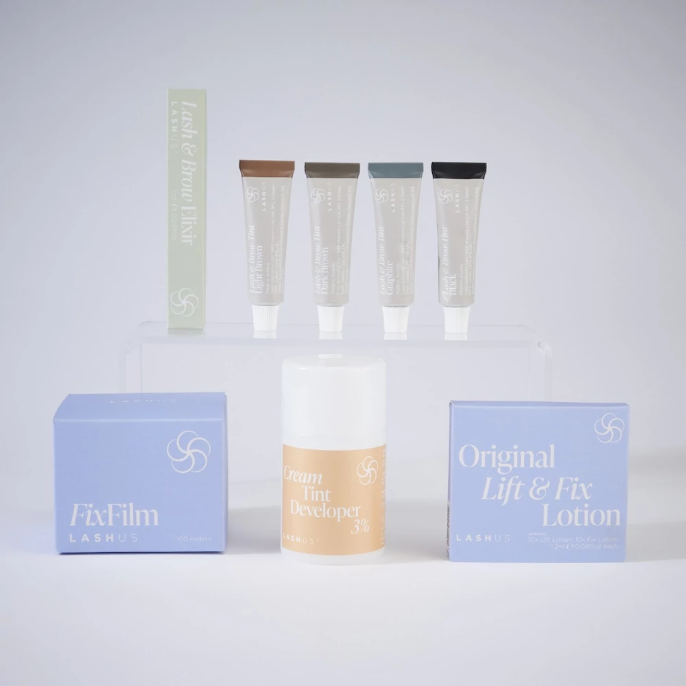 LASHUS Brow Essentials Kit - Szemöldöklaminálás kezdőcsomag