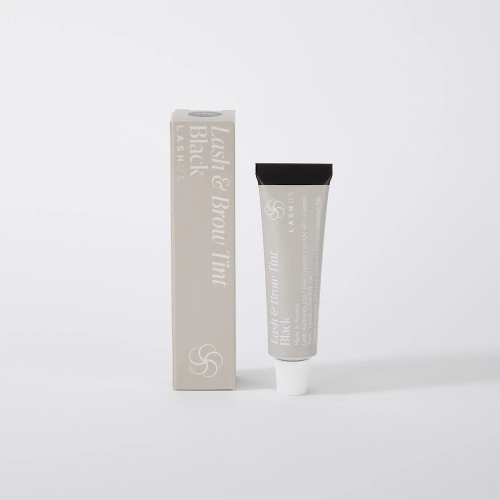 Lashus Lash &amp; Brow Tint Black (15ml) - fekete festék