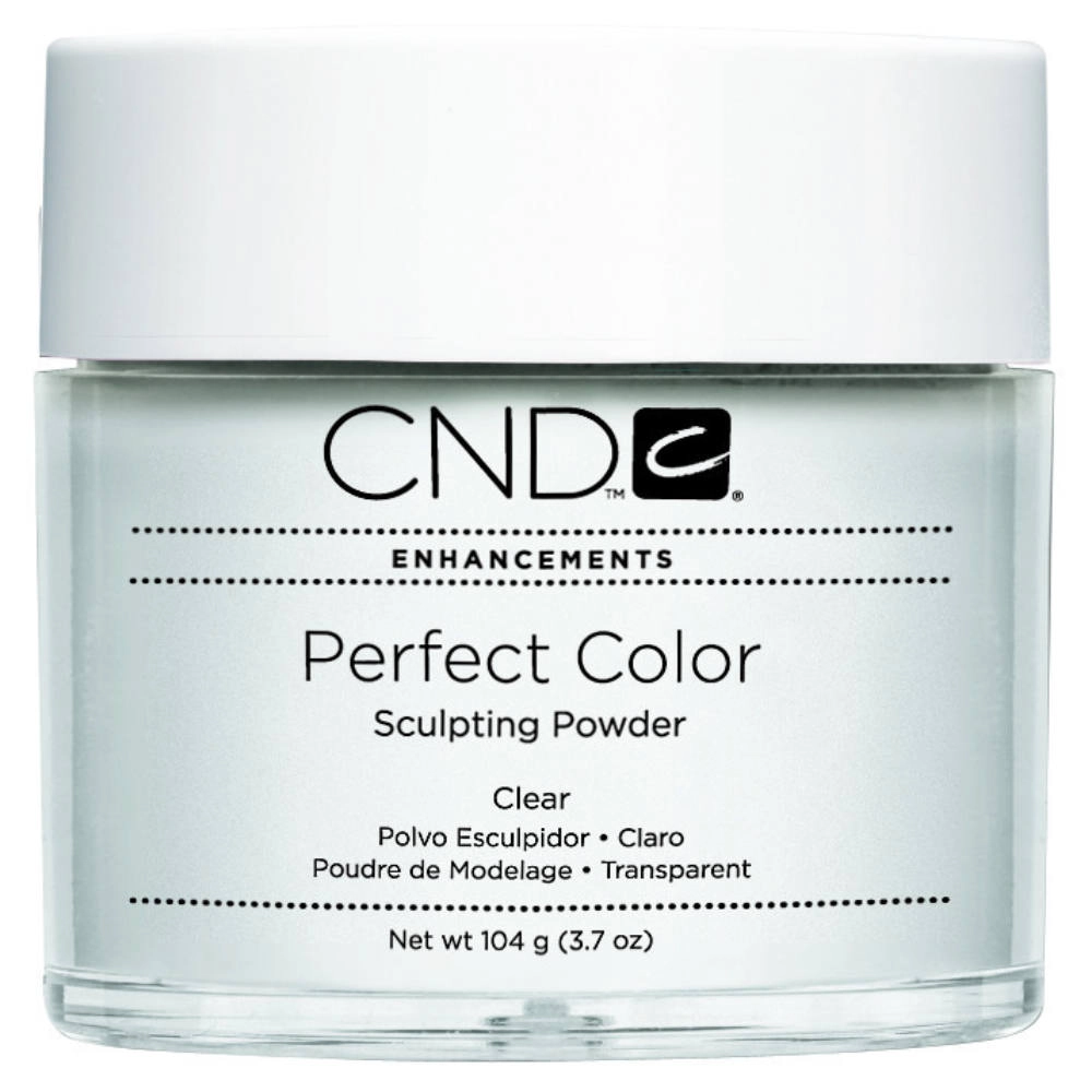 CND Perfect Color Clear átlátszó építőpor 104g