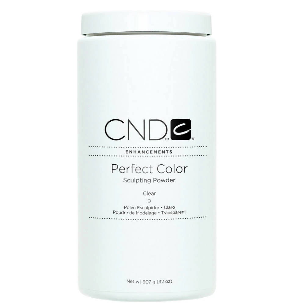 CND Perfect Color Clear átlátszó építőpor 907g