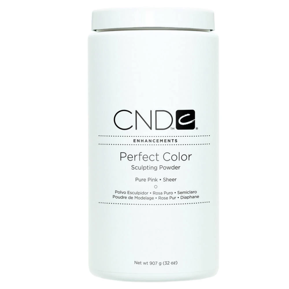 CND Perfect Color Pure Pink áttetsző rózsaszín építőpor 907g