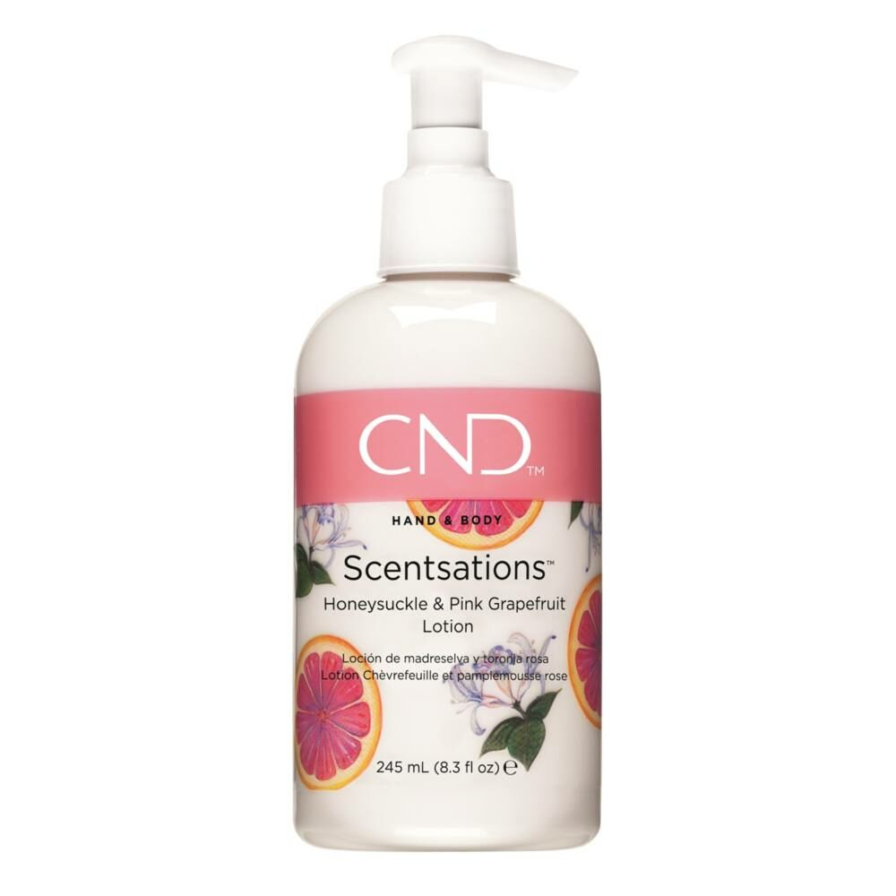 CND Scentsations krém Honeysuckle &amp; Pink grapefruit - lonc és pink grépfrút
