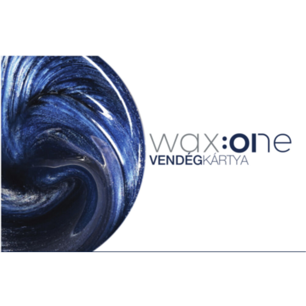 wax:one vendegkartya