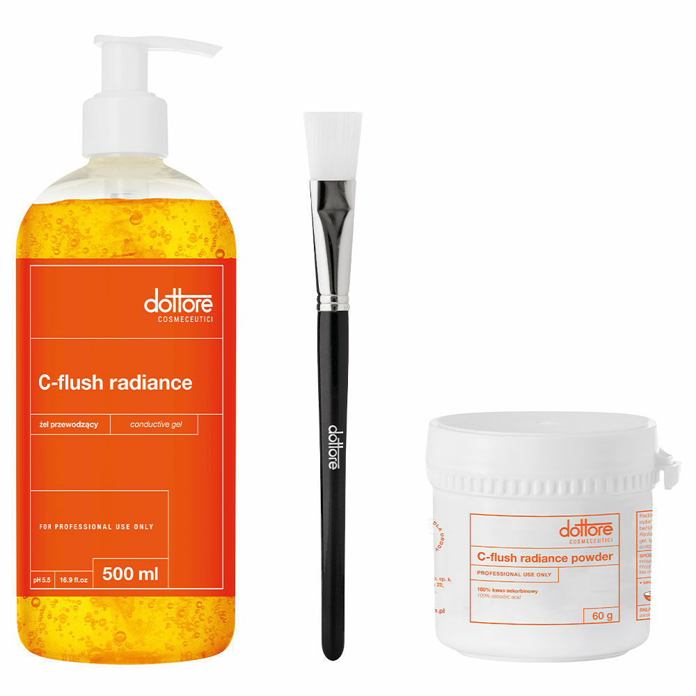 dottore C-flush radiance set - gel + powder
