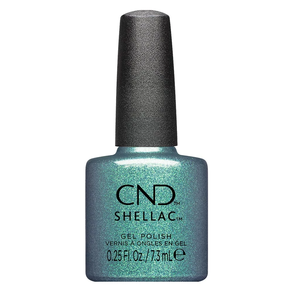 CND Shellac Teal-Tricity