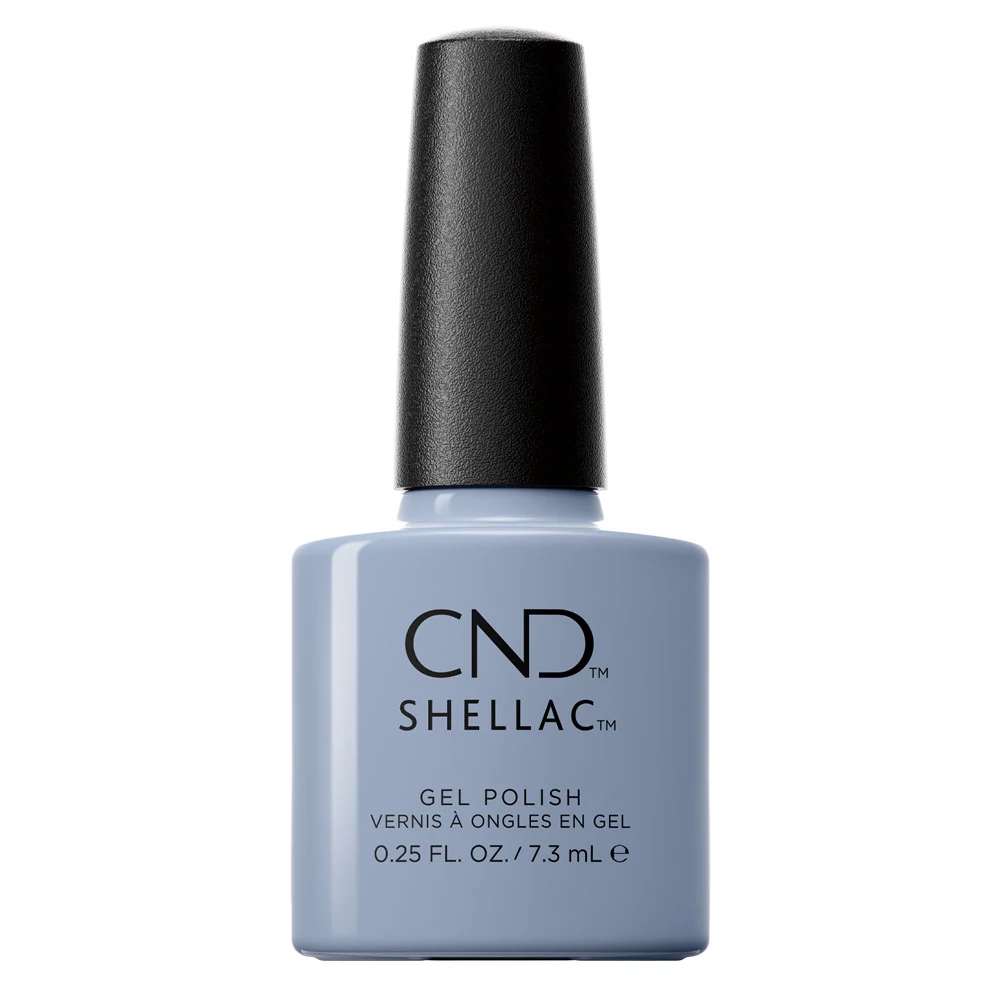 CND Shellac Vintage Blue Jeans