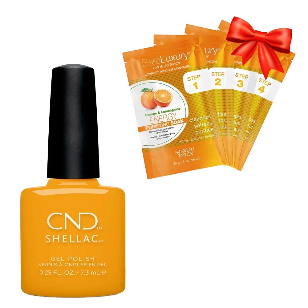 CND Shellac Among the Marigolds