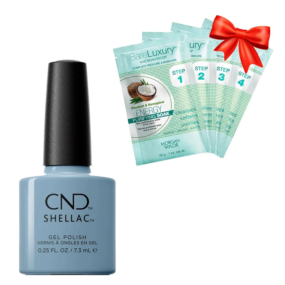 CND Shellac Frosted Seaglass 