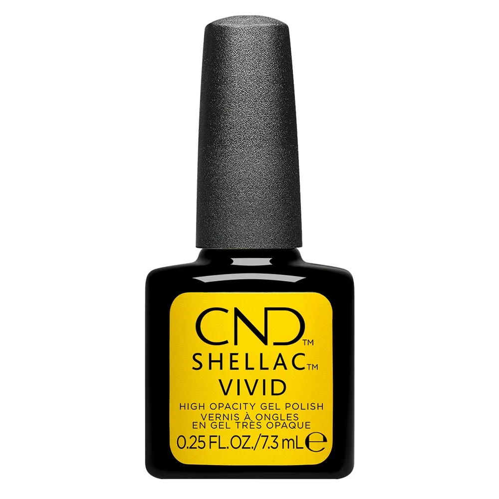 CND Shellac VIVID Yellow Taxi