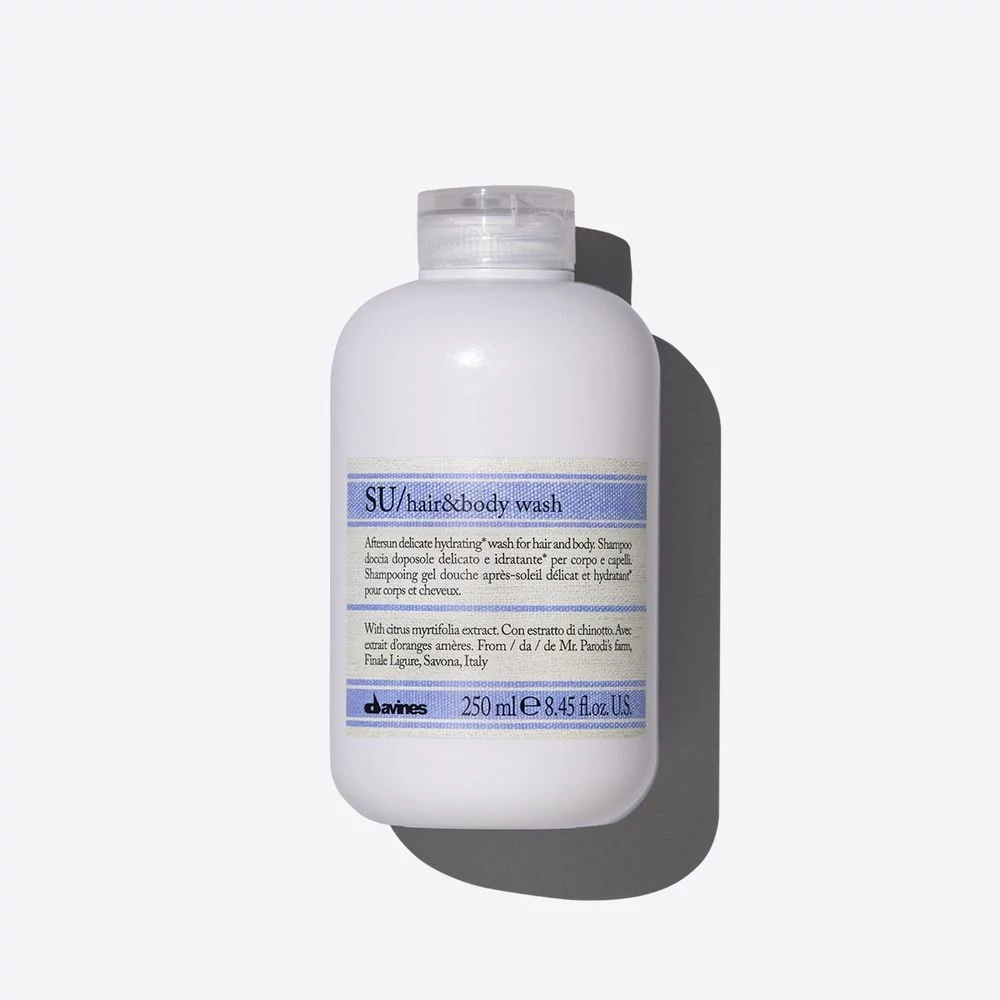 Davines SU Hair and Body Wash - Napozás utáni sampon és tusfürdő 250ML