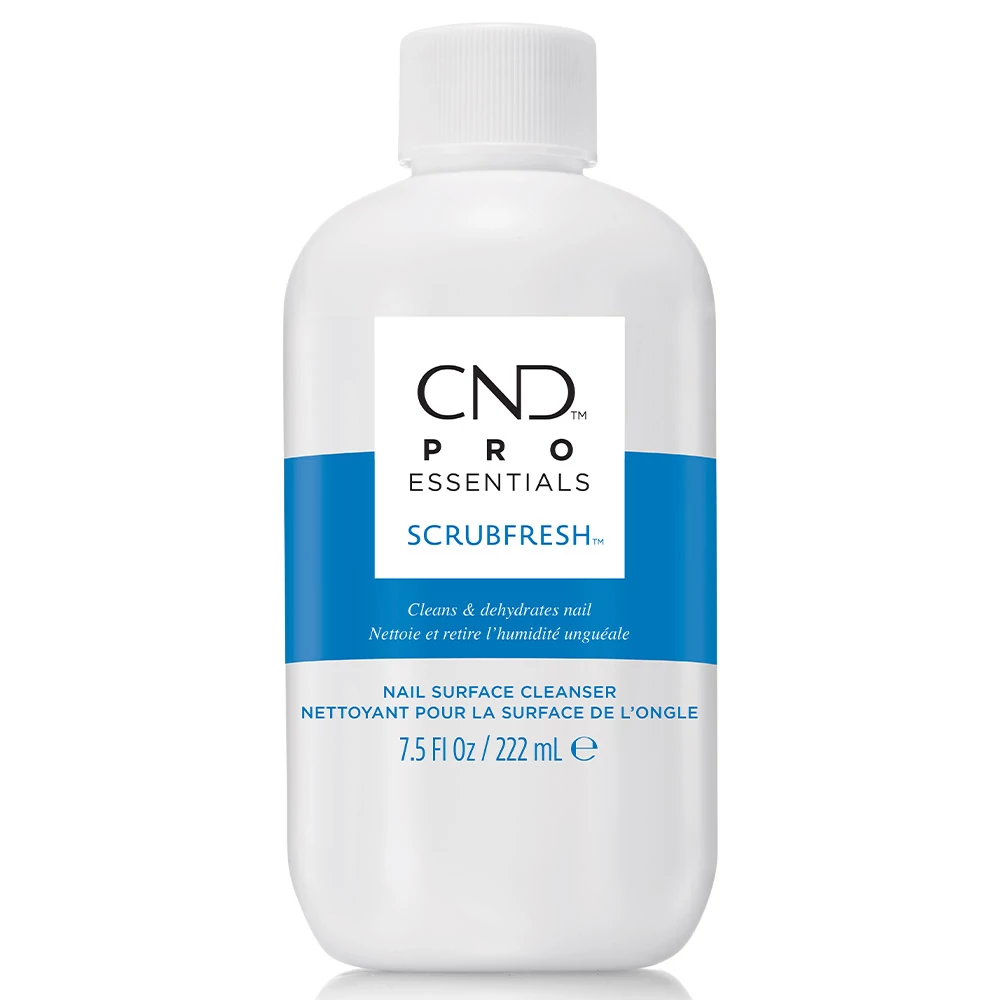 CND ScrubFresh körömelőkészítő folyadék és zsírtalanító 222 ml