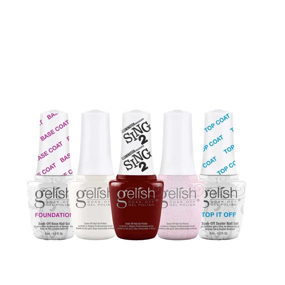 Gelish 9 ml géllakk Mini csomag
