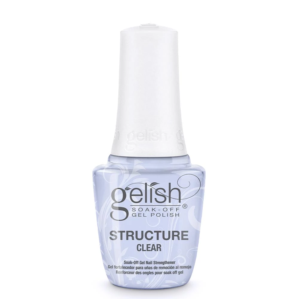 Gelish Brush On Structure Clear körömkiegyenlítő gél lakk (átlátszó) 15 ml