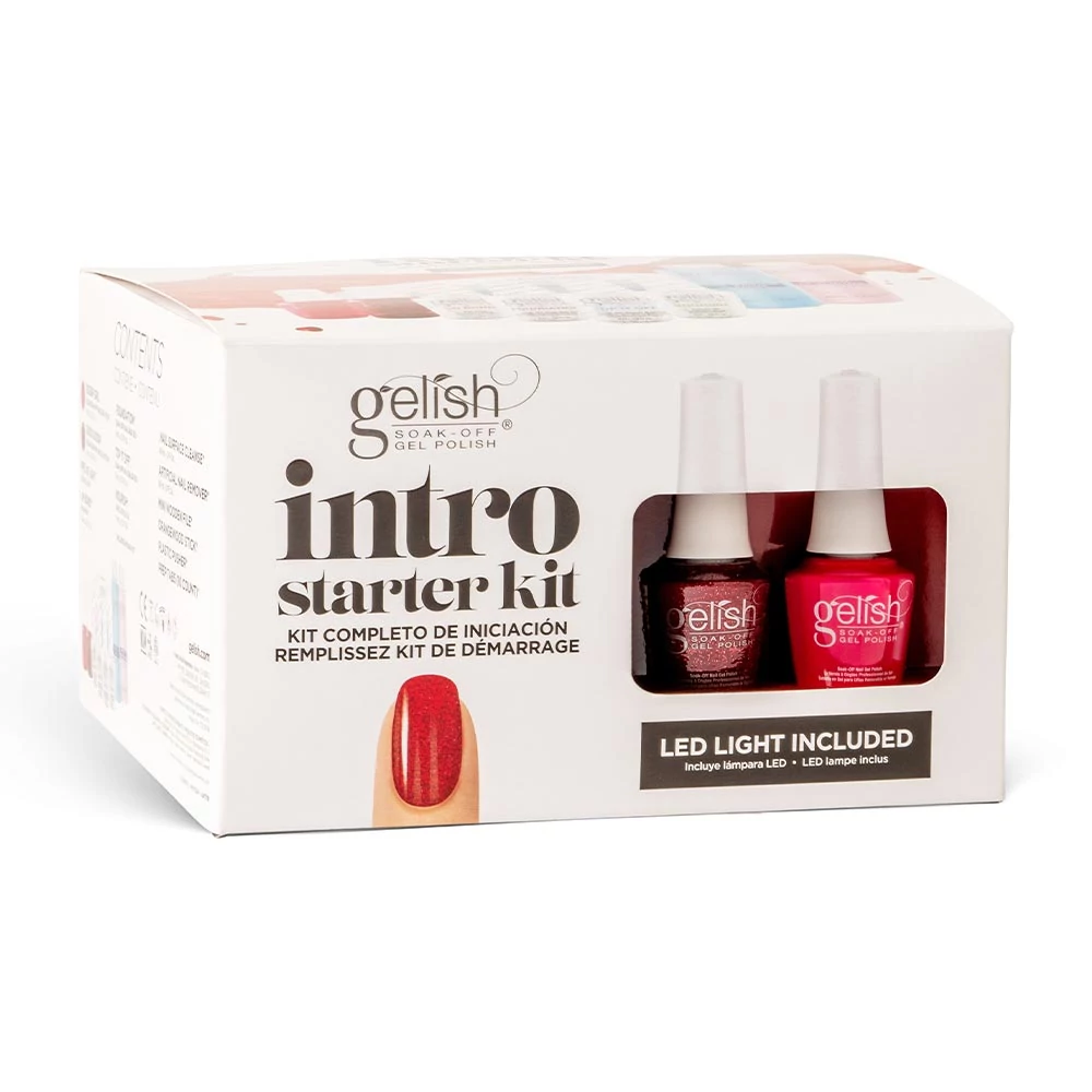 Gelish Intro Starter Kit kezdőcsomag LED lámpával