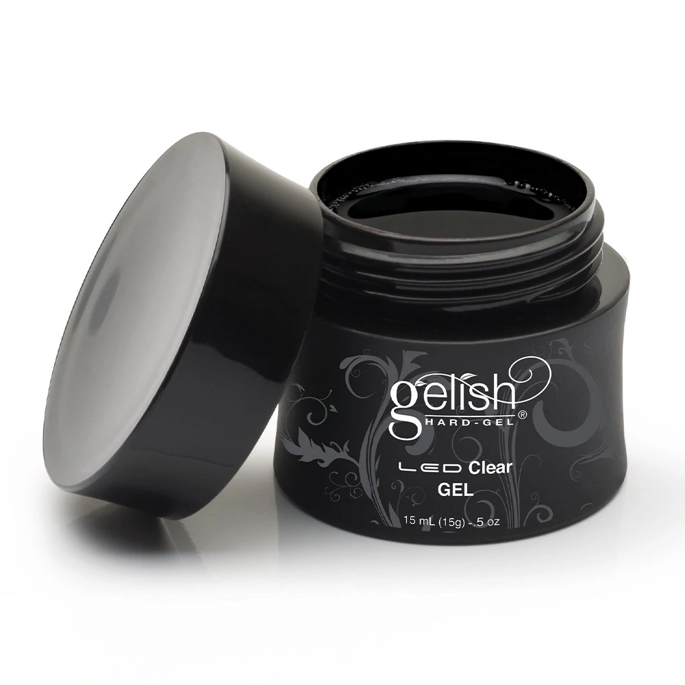 Gelish Hard-Gel műkörömépítő zselé Clear átlátszó 15ml