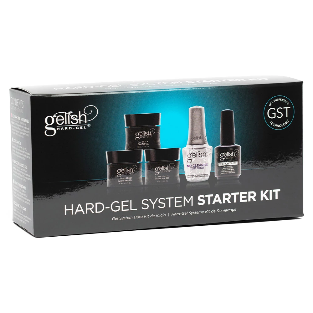 Gelish Hard-Gel műkörömépítő zselé kezdőszett