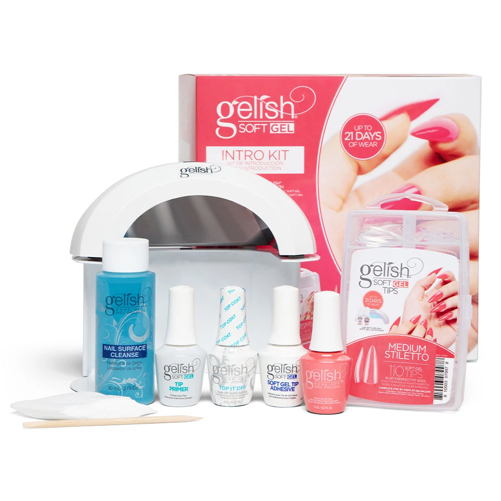 Gelish Soft Gel Medium Stiletto Kit