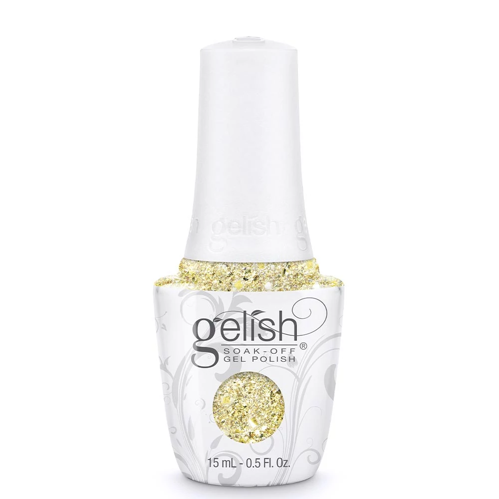 Gelish gél lakk Ice Gold 15 ml
