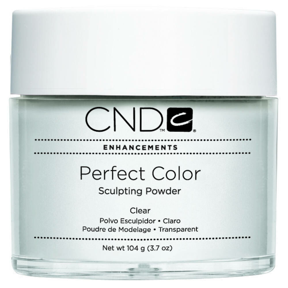 CND Perfect Color Clear átlátszó építőpor 104g