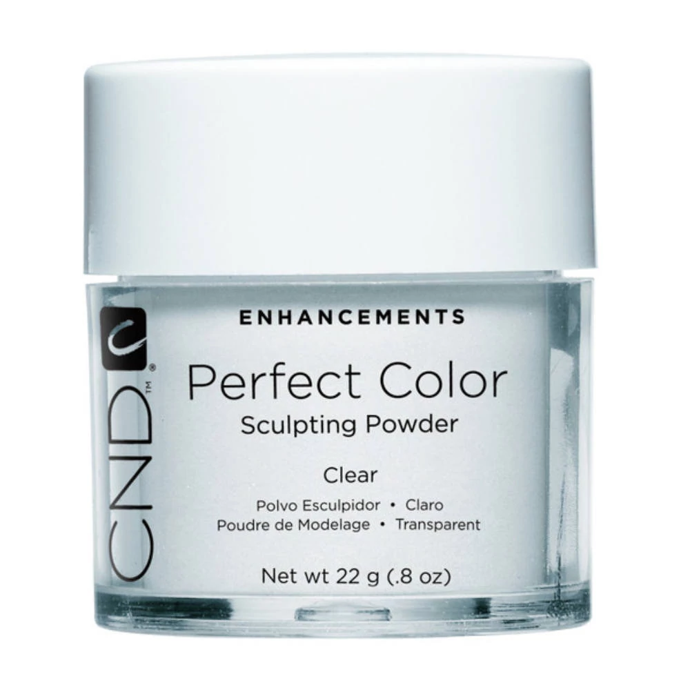 CND Perfect Color Clear átlátszó építőpor 22g