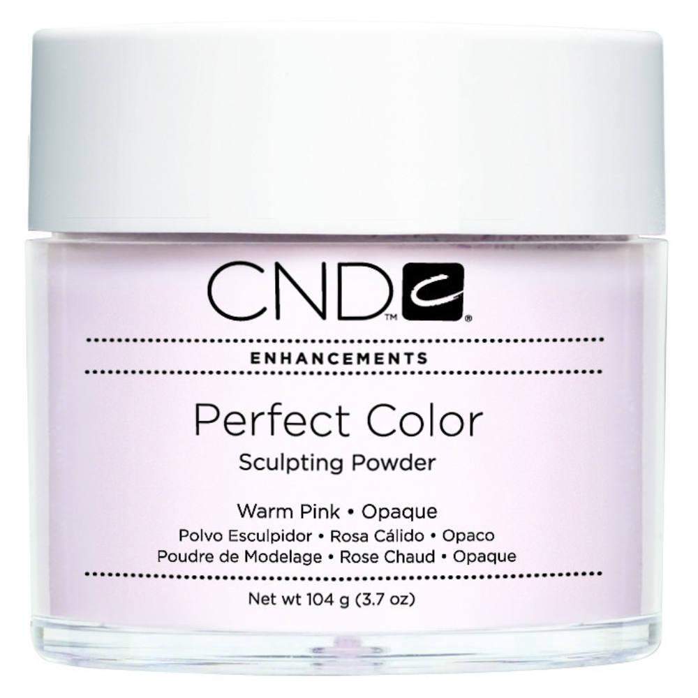 CND Perfect Color Warm Pink fedő rózsaszín építőpor 104g