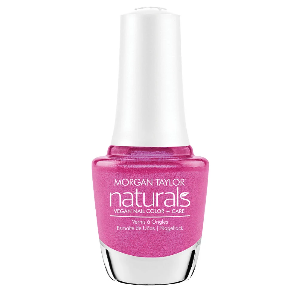 Morgan Taylor Naturals vegán körömlakk Permanent Pink