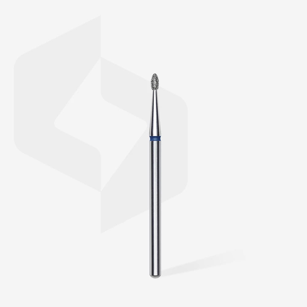 Staleks Gyémánt csiszolófej, kék,  "bud" 1,6/3,4 mm