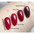 Kép 4/4 - CND Rose Brocade, Kiss of Fire, Ruby Ritz és Garnet Glamour színek