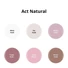 Kép 4/5 - Gelish Cream Gel Palette színes géllakk paletta Act Natural