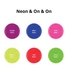 Kép 4/5 - Gelish Cream Gel Palette színes géllakk paletta Neon &amp; On &amp; On