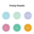 Kép 4/5 - Gelish Cream Gel Palette színes géllakk paletta Pretty Pastels