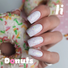 Kép 3/3 - Hi Hybrid gél lakk White Chocolate Confetti #145